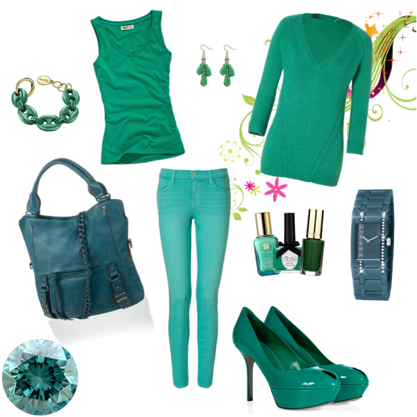 green girl