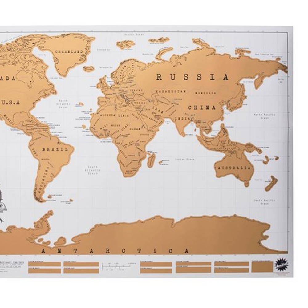 seškrabávací mapa světa Seškrabávací mapa světa Luckies of London   Glami.cz seškrabávací mapa světa