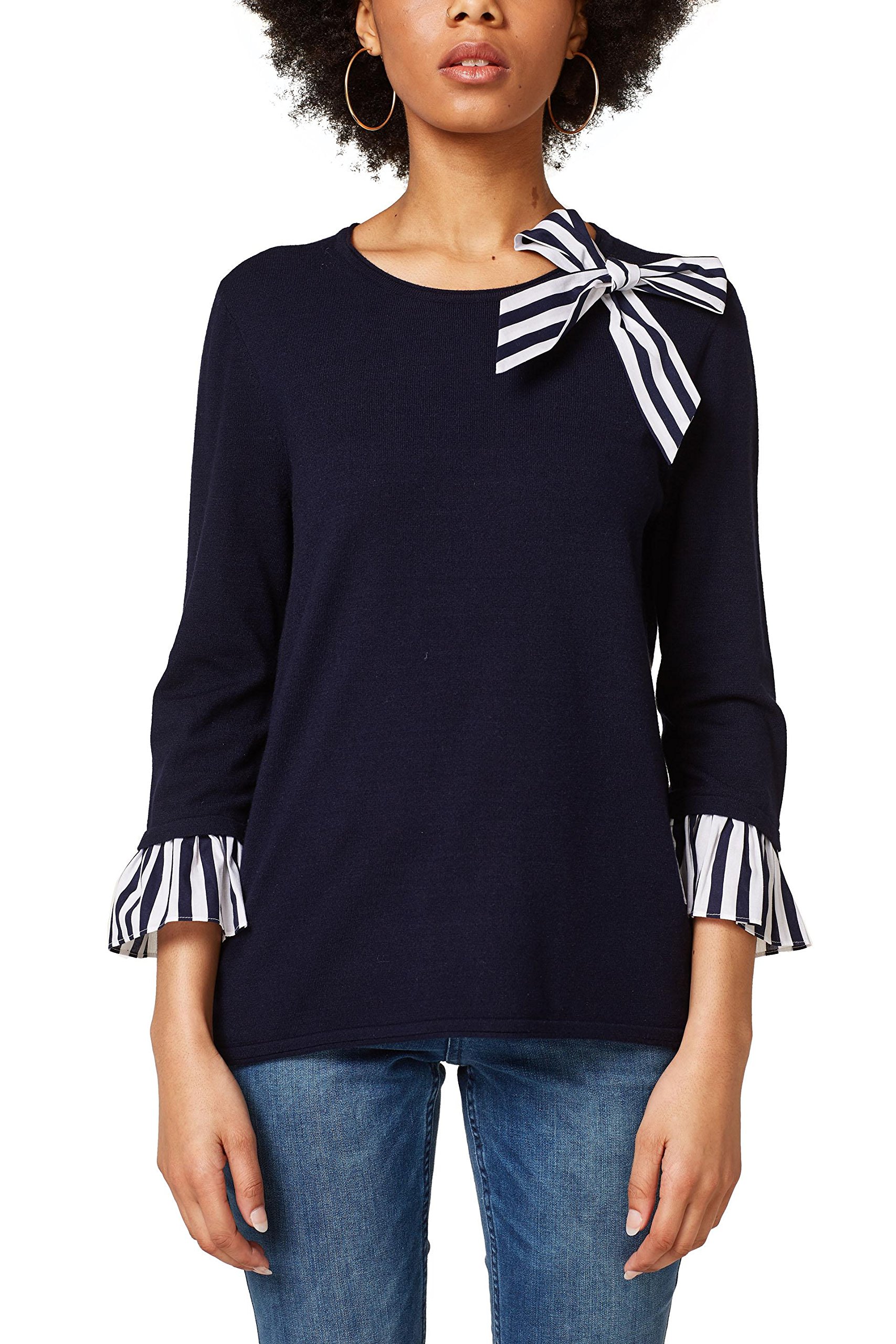 Esprit Femme Bleu 400 028cc1i017 Edc navy Pull By Medium IwOxXSTq5S