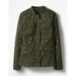 Carly Bestickte Jacke Khaki Damen Boden Carly Bestickte Jacke Khaki Damen Boden