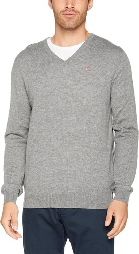 Homme Gris Mel 160 N0ygpa Xx med Large Pull Napapijri Grey P4xqOWwFEE