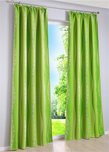 bpc living Bonprix - Rideau occultant Timba (1 pce.) vert pour ... bpc living Bonprix - Rideau occultant Timba (1 pce.) vert pour ...