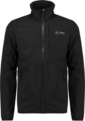 Branded 2018, Fekete, XS, Mercedes Logo Softshell Kabát Branded 2018, Fekete, XS, Mercedes Logo Softshell Kabát