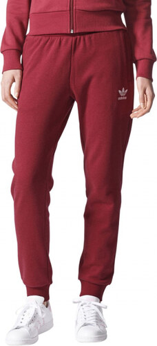 Dámské tepláky adidas Originals REG CUFF TP (Tmavě červená ... Dámské tepláky adidas Originals REG CUFF TP (Tmavě červená ...
