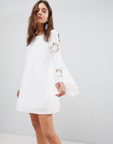 Купить Белое Платье Трапецию