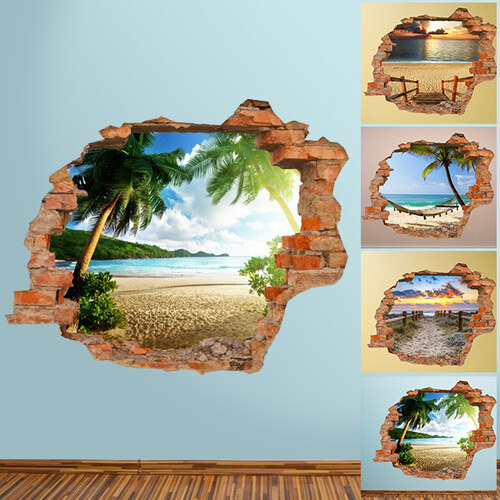 Lesara 3D-Vinyl-Wandsticker Meerblick - Treppe zum Strand - Glami.de Lesara 3D-Vinyl-Wandsticker Meerblick - Treppe zum Strand - Glami.de