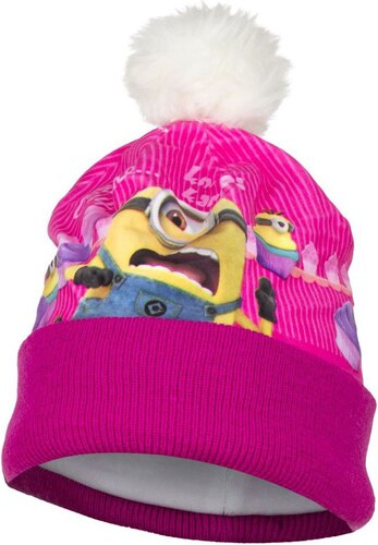 Dessins Animés Bonnet enfant Bonnet avec pompon Fille