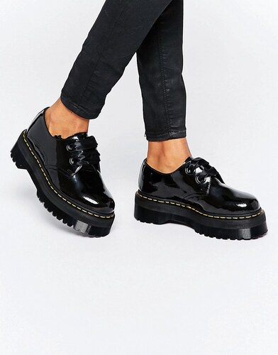 Dr Martens - Holly - Chaussures plateforme avec ruban ...