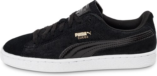 Puma Basket Remaster Emboss Noire Puma Basket Remaster Emboss Noire