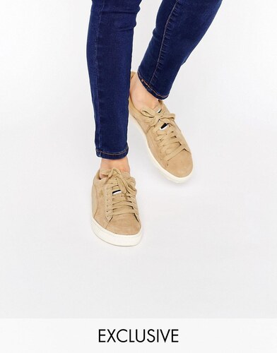 Puma Basket En Daim Sable Puma Basket En Daim Sable